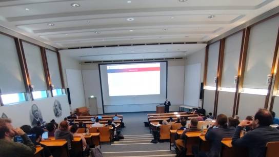 Auditorium for the presentations